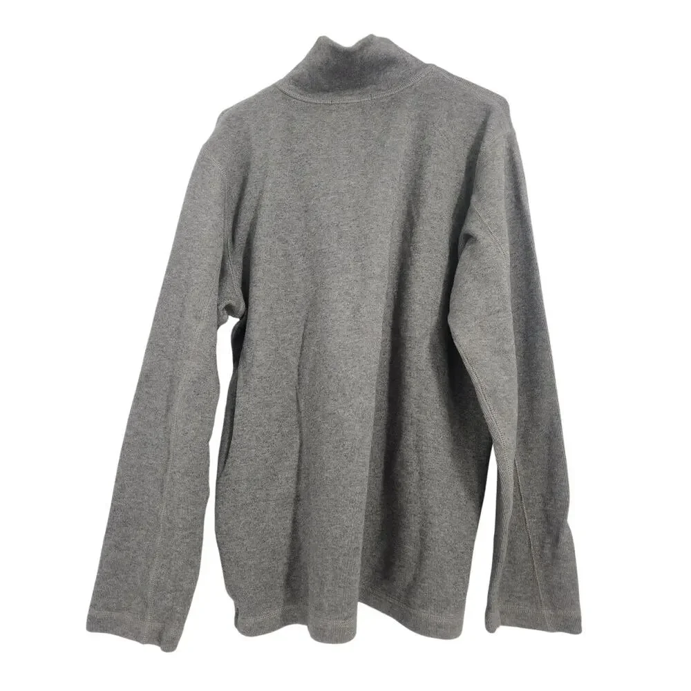 Banana Republic Gray Pullover Sweatshirt - Men's Size Large